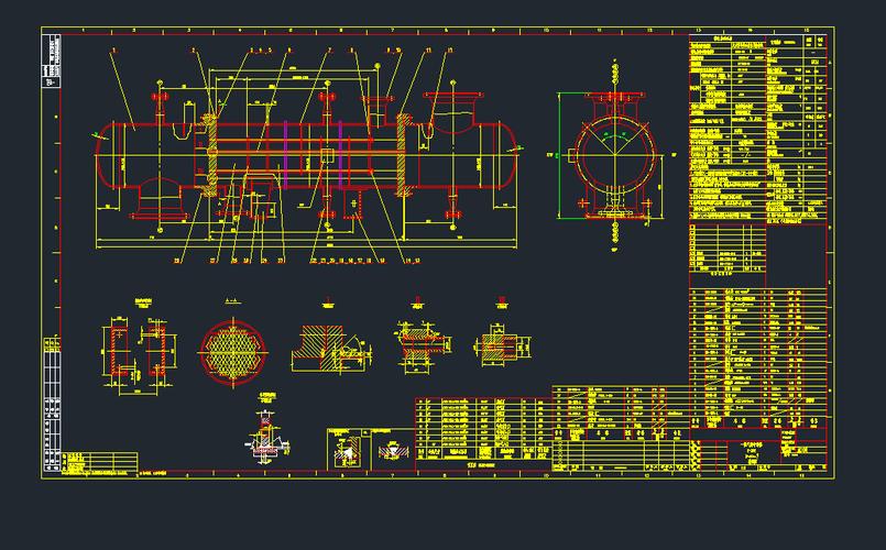 化工设备图的基本内容和格式