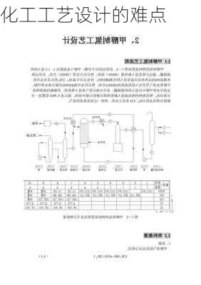 化工工艺设计的难点