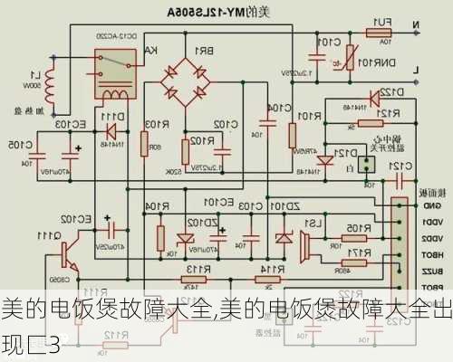 美的电饭煲故障大全,美的电饭煲故障大全出现匚3