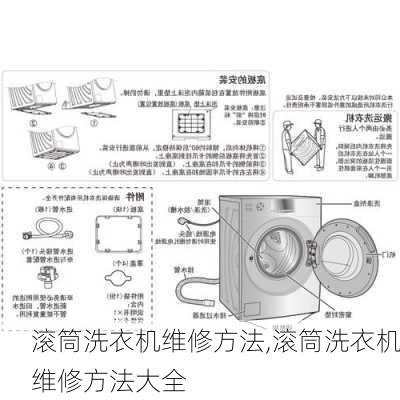 滚筒洗衣机维修方法,滚筒洗衣机维修方法大全