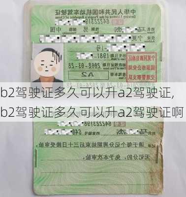 b2驾驶证多久可以升a2驾驶证,b2驾驶证多久可以升a2驾驶证啊