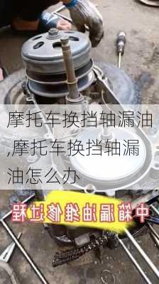 摩托车换挡轴漏油,摩托车换挡轴漏油怎么办