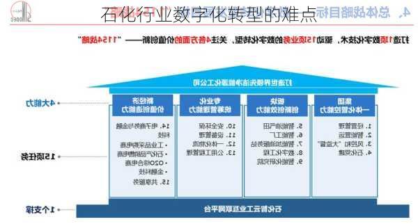 石化行业数字化转型的难点