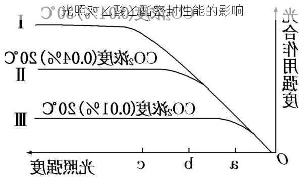 光照对乙酸乙酯密封性能的影响